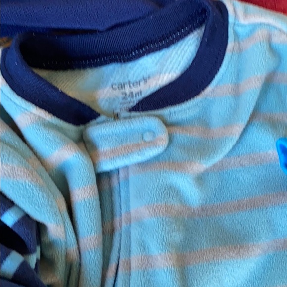 4 sets fleece Pajamas! 24M Carter’s PJs - Picture 3 of 5